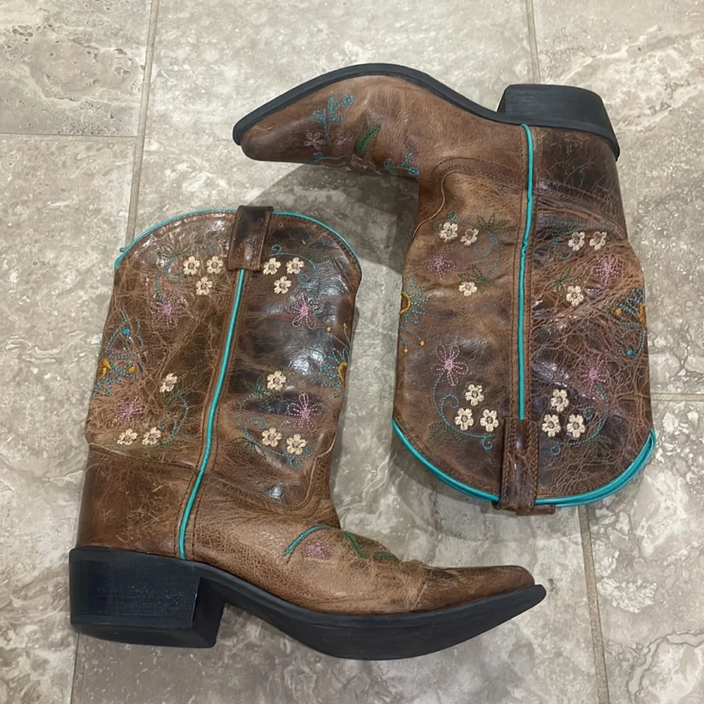 SMOKY MOUNTAIN GIRLs FLORENCE Boots 3861Y‎ Sz 5.5